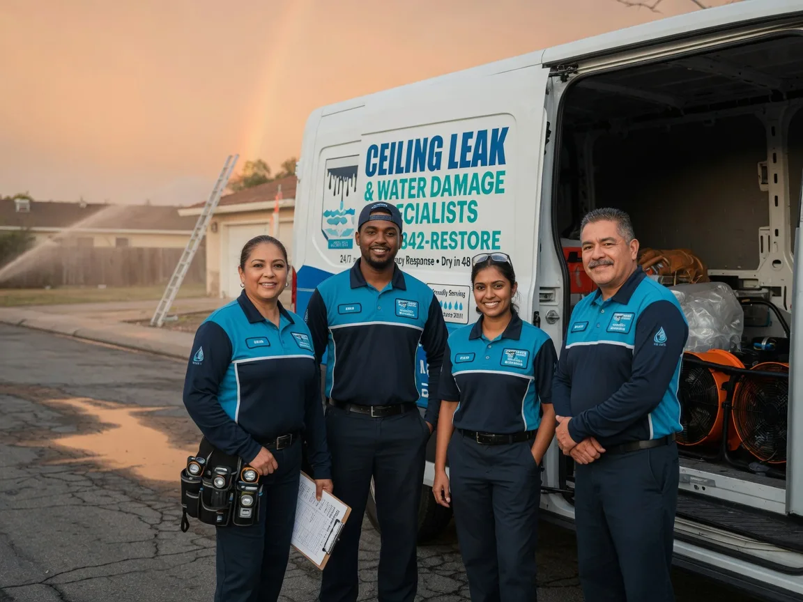 Ceiling Leak Cleanup company in Bradford, IL