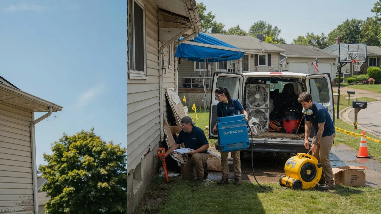 Ceiling Leak Cleanup in Bradford, IL near me