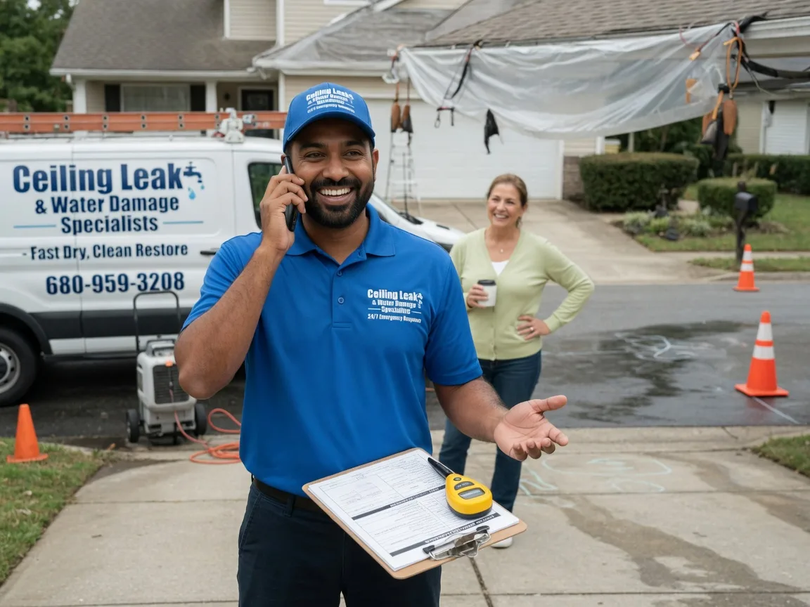 Ceiling Leak Cleanup Bradford, IL FAQs